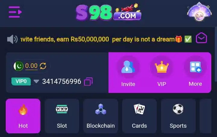 S988 Game – Best Real Earning Gaming Platform in Pakistan 2 WhatsApp Image 2026 05 13 at 10.10.16 PM